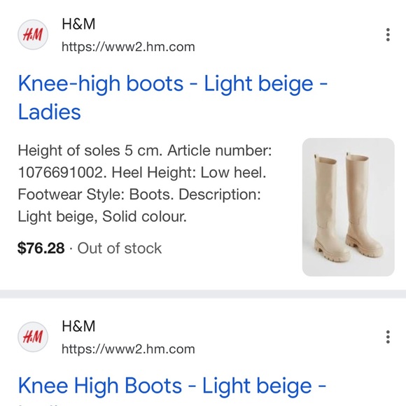 KNEE-HIGH BOOTS - Picture 6 of 6